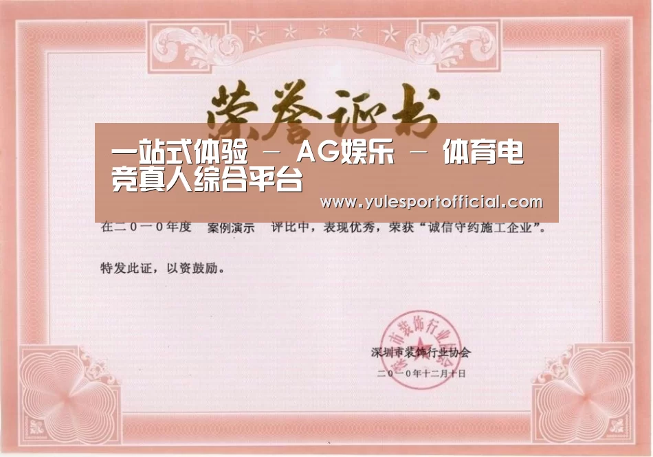 荣誉证书二